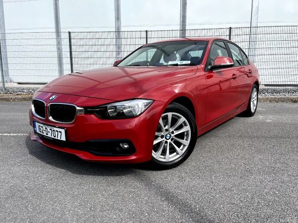 BMW 3-Series Saloon, Diesel, 2016, Red
