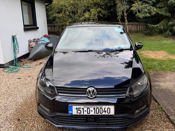 Volkswagen Polo Hatchback, Petrol, 2015, Black