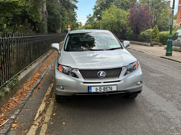 Lexus RX SUV, Petrol Hybrid, 2011, Silver