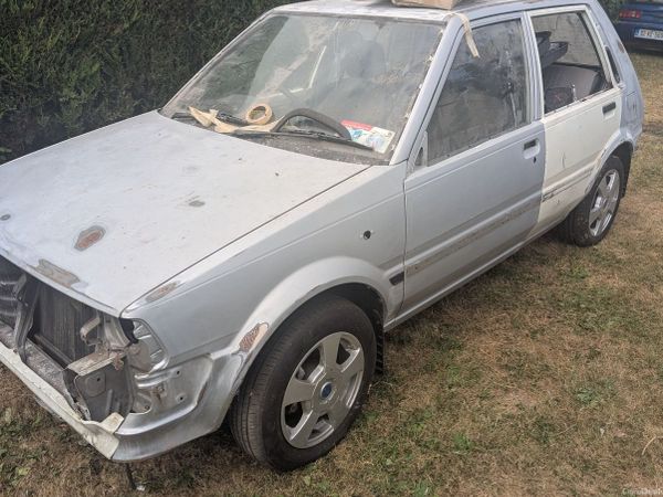 Toyota Starlet Hatchback, Petrol, 1987, Grey