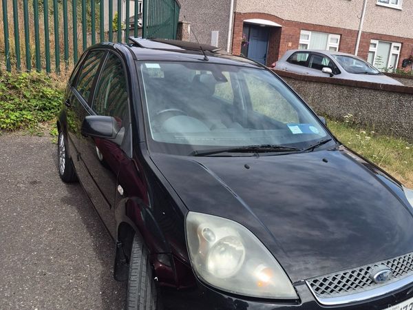 Ford Fiesta Hatchback, Petrol, 2008, Black