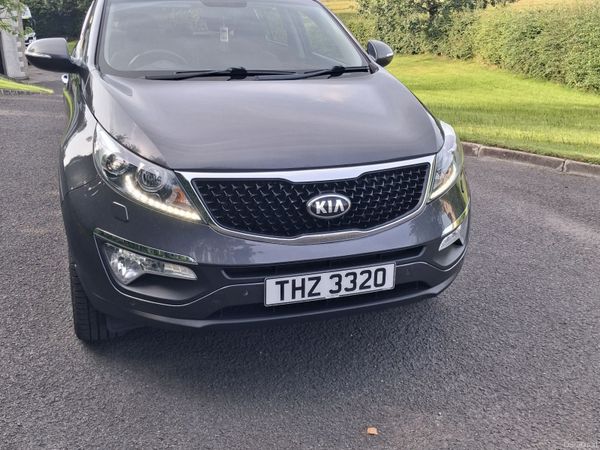 Kia Sportage SUV, Diesel, 2015, Silver
