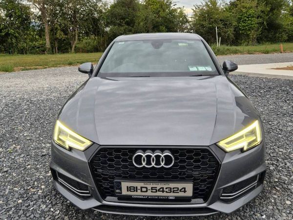 Audi A4 Saloon, Diesel, 2018, Grey