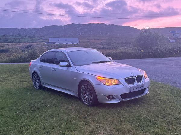 BMW 5-Series Saloon, Diesel, 2007, Silver