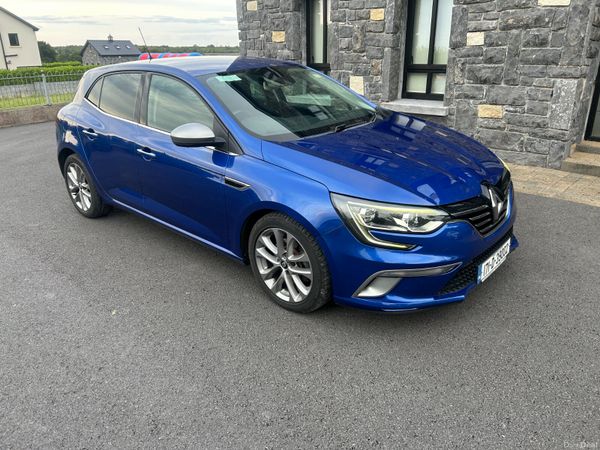Renault Megane Hatchback, Diesel, 2017, Blue