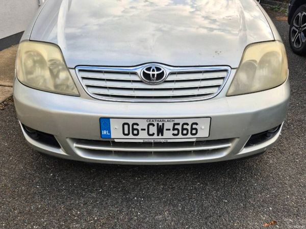 Toyota Corolla Saloon, Petrol, 2006, Silver