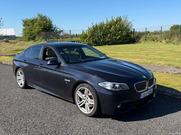 BMW 5-Series Saloon, Diesel, 2013, Black