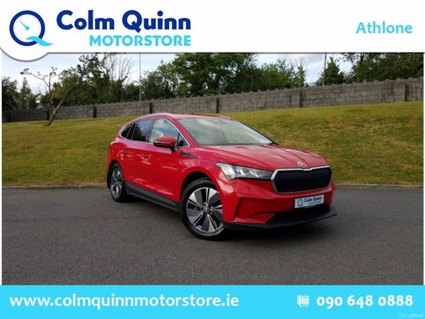 Skoda Enyaq Estate, Electric, 2023, Red