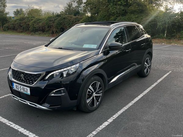 Peugeot 3008 MPV, Petrol, 2018, Black