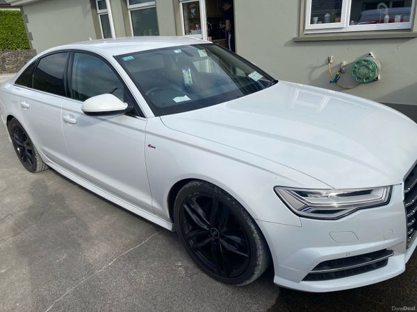 Audi A6 Saloon, Diesel, 2017, White