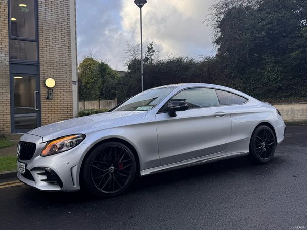 Mercedes-Benz C-Class Coupe, Diesel, 2019, Silver