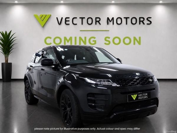 Land Rover Range Rover Evoque SUV, Petrol Plug-in Hybrid, 2022, Black