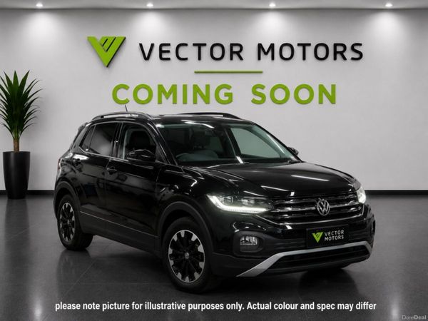 Volkswagen T-Cross SUV, Petrol, 2023, Black