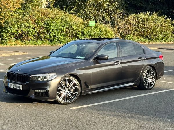 BMW 5-Series Saloon, Diesel, 2017, Grey