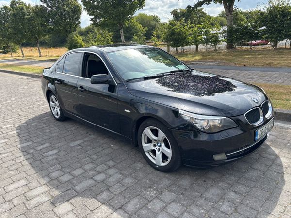 BMW 5-Series Saloon, Diesel, 2008, Black