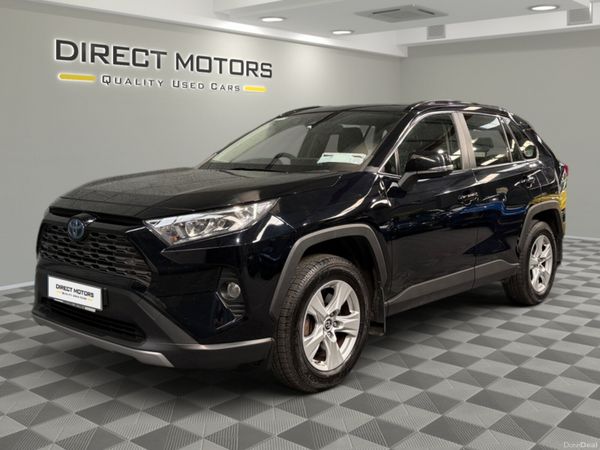Toyota RAV4 SUV, Petrol Hybrid, 2019, Black