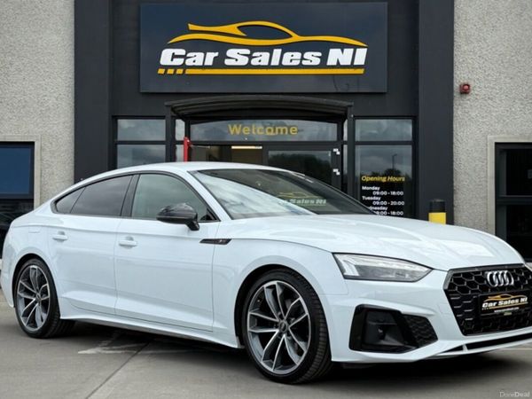 Audi A5 Hatchback, Diesel Hybrid, 2023, White