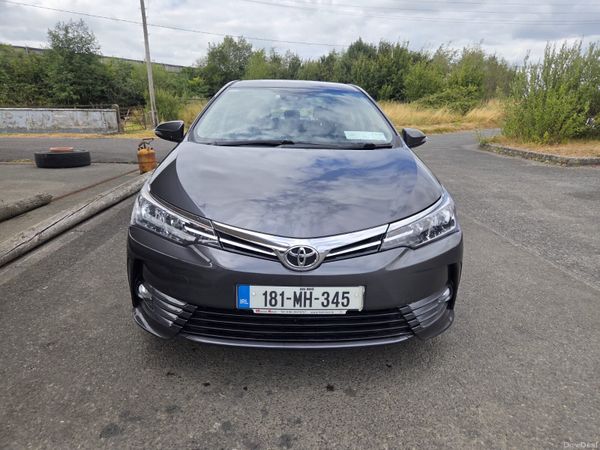 Toyota Corolla Saloon, Petrol, 2018, Grey