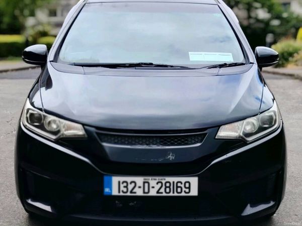 Honda Fit Hatchback, Petrol Hybrid, 2013, Black