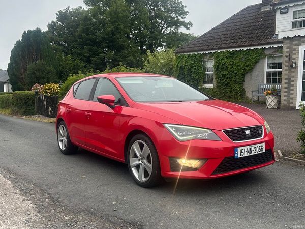SEAT Leon Hatchback, Diesel, 2015, Red
