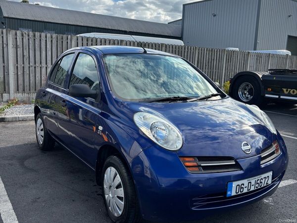Nissan Micra Hatchback, Petrol, 2006, Blue