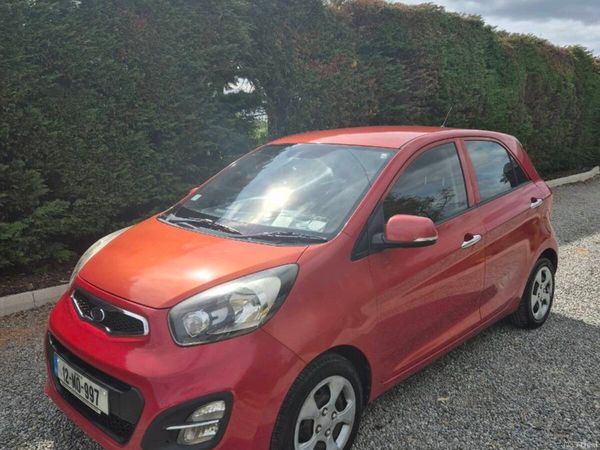 Kia Picanto Hatchback, Petrol, 2012, Red