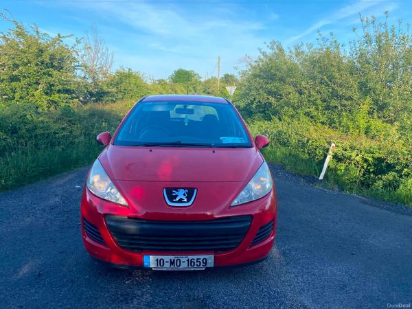 Peugeot 207 Hatchback, Diesel, 2010, Red