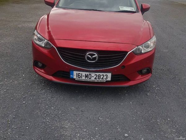 Mazda Mazda6 Saloon, Diesel, 2016, Red