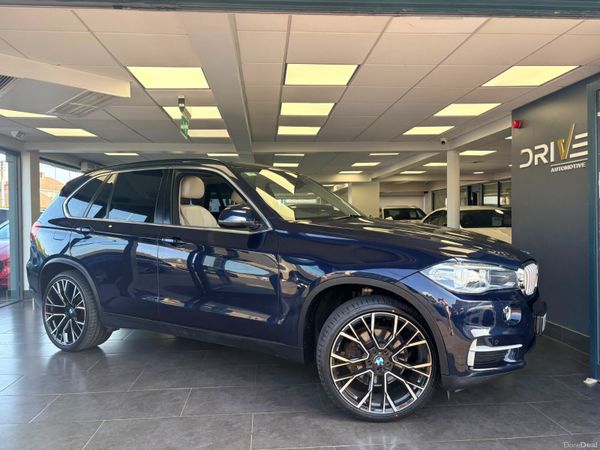 BMW X5 SUV, Petrol Plug-in Hybrid, 2016, Blue