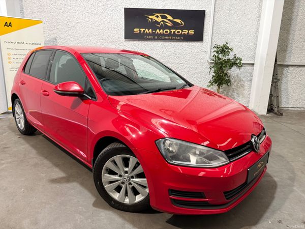 Volkswagen Golf Hatchback, Diesel, 2014, Red