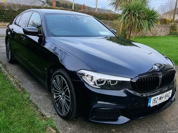 BMW 5-Series Saloon, Petrol Plug-in Hybrid, 2019, Black