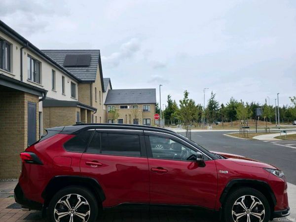 Toyota RAV4 SUV, Petrol Plug-in Hybrid, 2021, Red