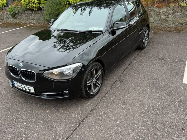 BMW 1-Series Hatchback, Diesel, 2014, Black