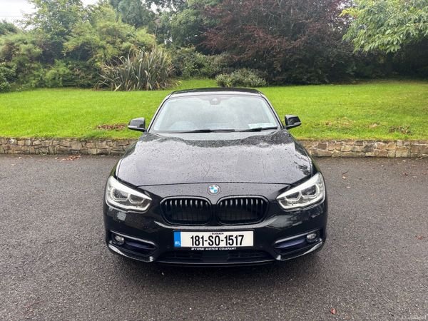 BMW 1-Series Hatchback, Diesel, 2018, Black