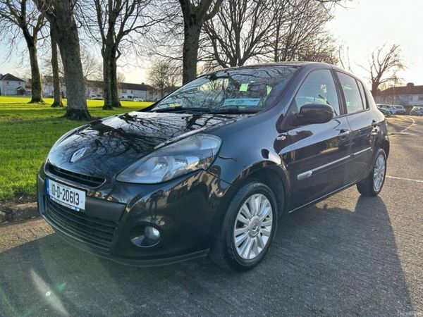 Renault Clio Hatchback, Ethanol Petrol, 2010, Black