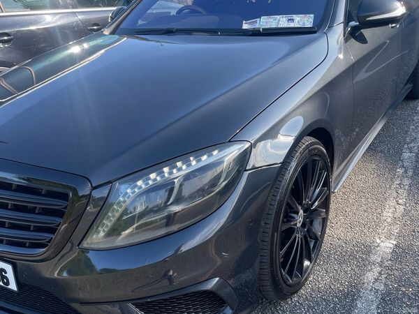 Mercedes-Benz S-Class Saloon, Petrol Plug-in Hybrid, 2015, Black
