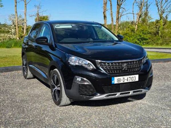 Peugeot 3008 Hatchback, Diesel, 2018, Black
