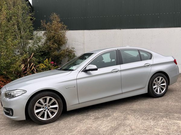 BMW 5-Series Saloon, Diesel, 2014, Silver