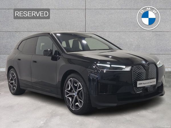 BMW iX SUV, Electric, 2023, Black