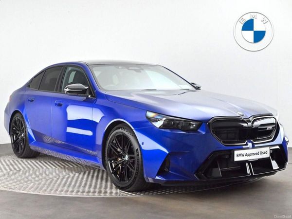 BMW M5 Saloon, Petrol Plug-in Hybrid, 2025, Blue