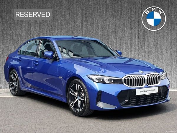 BMW 3-Series Saloon, Petrol Plug-in Hybrid, 2023, Blue