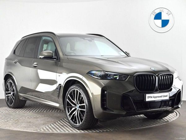 BMW X5 SUV, Petrol Plug-in Hybrid, 2024, Green