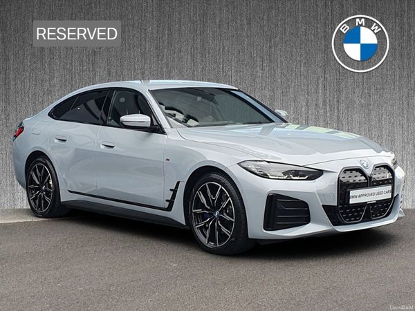 BMW i4 Hatchback, Electric, 2024, Grey