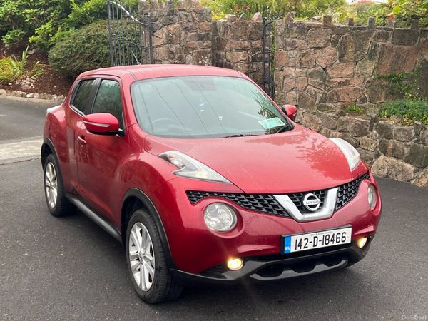 Nissan Juke SUV, Diesel, 2014, Red