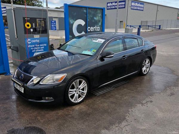 Lexus GS Saloon, Petrol Hybrid, 2008, Black