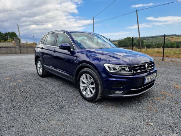 Volkswagen Tiguan SUV, Diesel, 2019, Blue