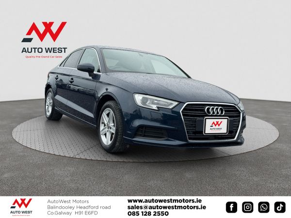 Audi A3 Saloon, Petrol, 2017, Blue
