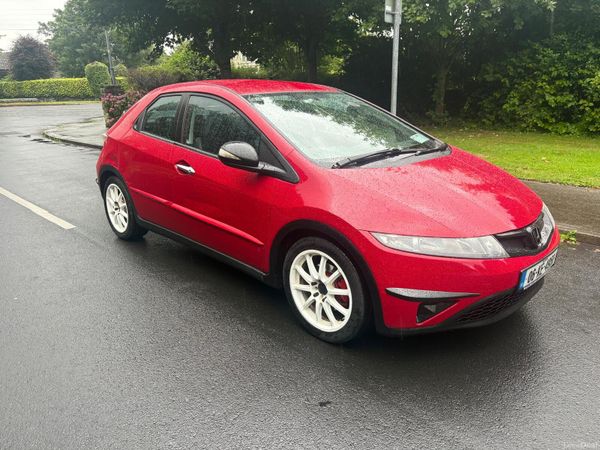 Honda Civic Hatchback, Petrol, 2006, Red