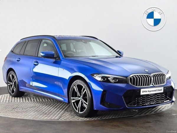 BMW 3-Series Estate, Petrol Plug-in Hybrid, 2025, Blue