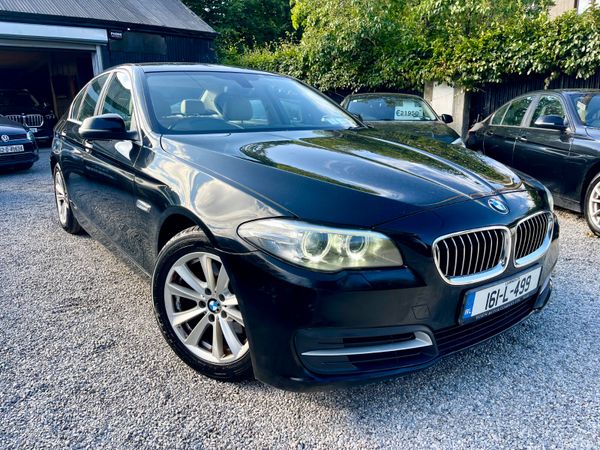 BMW 5-Series Saloon, Diesel, 2016, Black